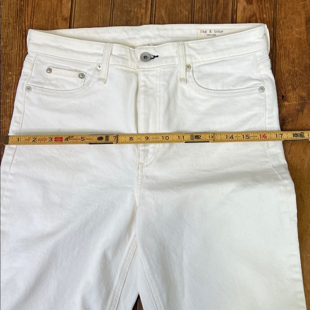 rag & bone jeans white Nina high rise ankle cigarette Jeans size 29 SALE - Picture 7 of 9